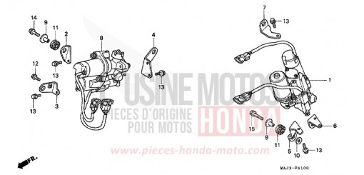 ABS-MODULATOR (ST1100AS) ST1100AS de 1995